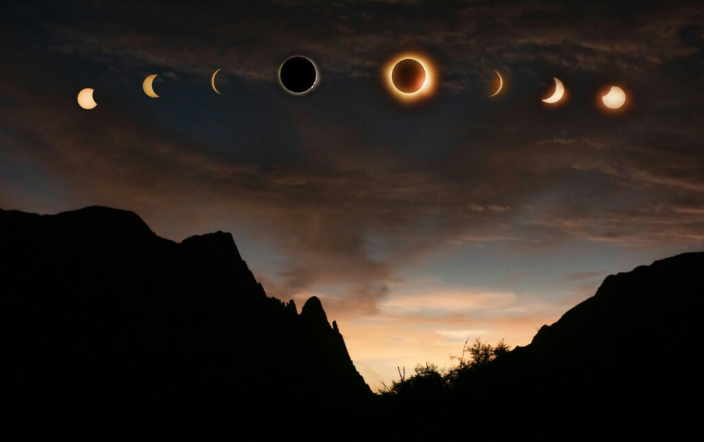 Solar eclipse in Virgo representing new beginnings, grounding, and spiritual meaning